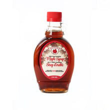 Charger l&#39;image dans la galerie, clear glass bottle containing 100% pure Canadian maple syrup